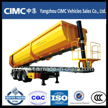 Cimc 3 axles Rear 30cbm-60cbm Полуприцеп-самосвал